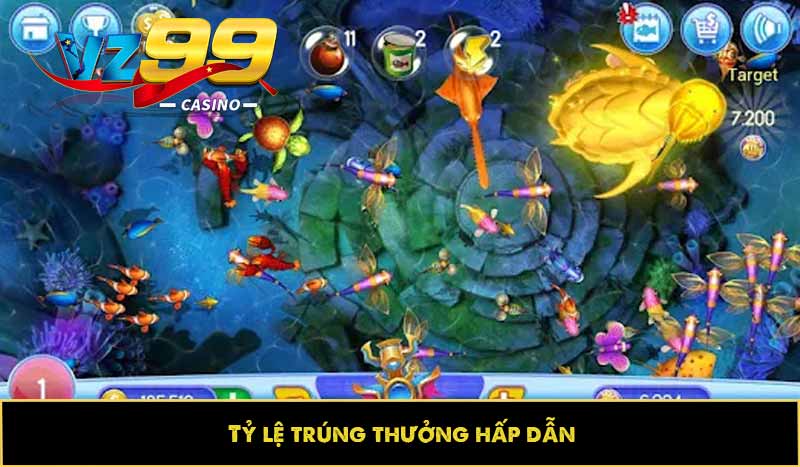 Bắn cá Phát Tài - Săn thưởng đã tay, phần thưởng ngập tràn 9 Tỷ lệ trúng thưởng hấp dẫn