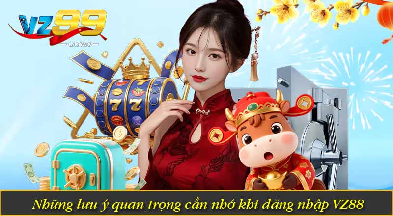 Đăng Nhập VZ88 - Hướng dẫn đăng nhập vz 88 an toàn 7 Những lưu ý quan trọng cần nhớ khi đăng nhập VZ88